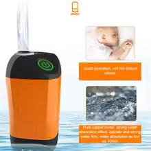 Portable Camping Shower with Pump – USB Rechargeable, 4400mAh Battery, Compact & Easy Setup